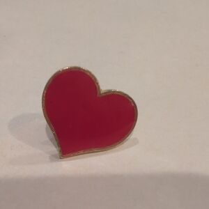 Hallmark Red Heart Brooch